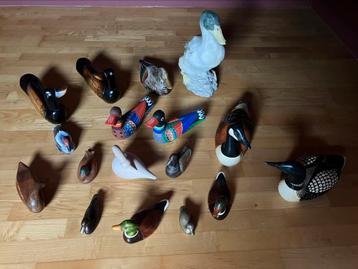 17 decoratieve eenden  beschikbaar voor biedingen