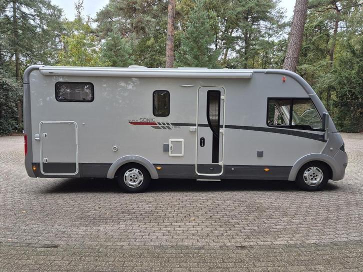 Adria Supersonic 701 SL TWINBED leer ALDE 2x TV, Caravans en Kamperen, Mobilhomes, Bedrijf, Integraal, Adria