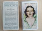 Film Stars 2nd series complete set 50 chromos filmster 1934, Ophalen of Verzenden, Voor 1940, Overige onderwerpen