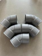 Pvc plakbochten set (50st)(32/40/50mm), Doe-het-zelf en Bouw, Buizen en Afvoer, Ophalen of Verzenden, Nieuw, PVC, Bochten