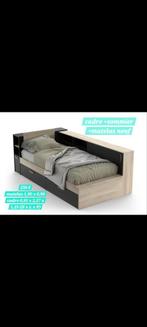 Bedset, boxspring, matras (gratis levering en installatie), Huis en Inrichting, Ophalen of Verzenden, Bedbodem