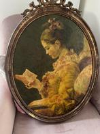 Schilderij fragonard ‘la liseuse’, Antiquités & Art, Enlèvement
