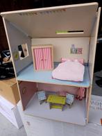 Haba poppenspulletjes + gratis poppenhuis, Kinderen en Baby's, Ophalen, Zo goed als nieuw, Poppenhuispop