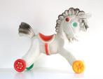 Vintage speelgoedpaard op wielen, Antiek en Kunst, Ophalen