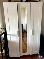 Armoire 3 portes IKEA blanche, Ophalen, Gebruikt, 100 tot 150 cm, 150 tot 200 cm