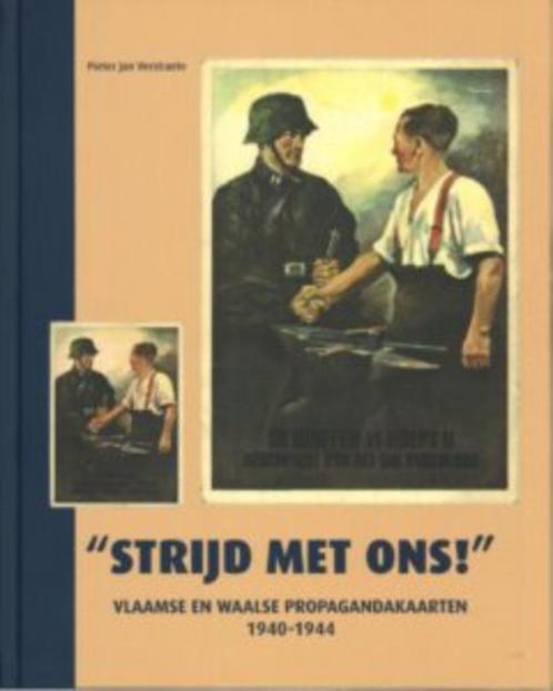 Strijd met ons Vlaamse Waalse propagandakaarten waffen ss, Boeken, Oorlog en Militair, Nieuw, Algemeen, Tweede Wereldoorlog, Ophalen of Verzenden