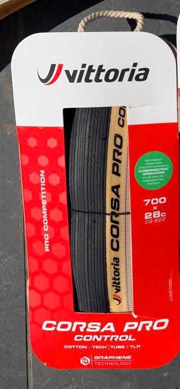 Vittoria corsa pro control 700x28C TLR beschikbaar voor biedingen