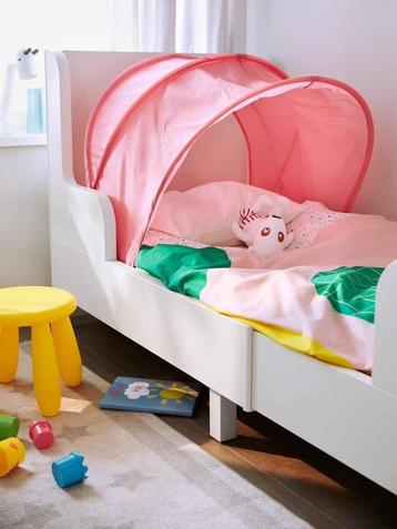 Ikea Busunge Meegroeibed ROZE + roze Sufflet bedtent beschikbaar voor biedingen