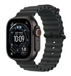 Apple Watch Ultra 2 zwart titanium opnieuw garantie 1 jaar, Handtassen en Accessoires, Smartwatches, Zwart, Zo goed als nieuw