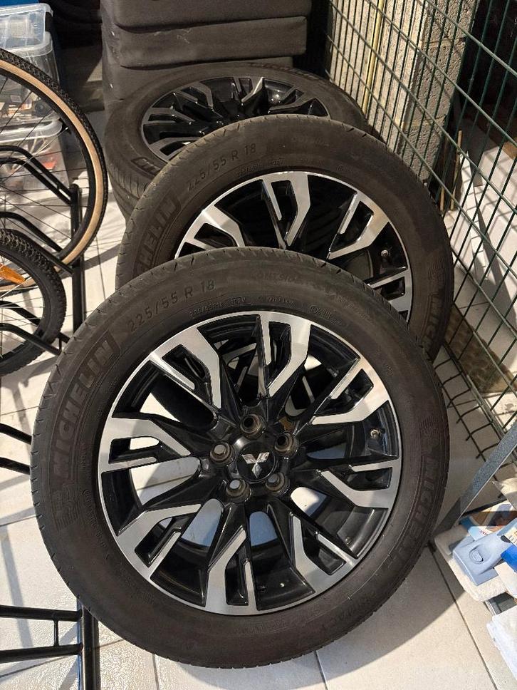 Jantes MITSUBISHI OUTLANDER 18 pouces 5x114,3, Autos : Pièces & Accessoires, Pneus & Jantes, Jante(s), Pneus été, 18 pouces, 225 mm