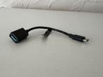 Vrouwelijke USB-A naar USB-C-kabel, Computers en Software, Pc- en Netwerkkabels, Ophalen of Verzenden, Zo goed als nieuw