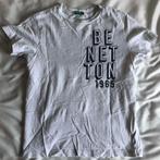 t-shirt wit maat 140, Kinderen en Baby's, Kinderkleding | Maat 140, Verzenden, Zo goed als nieuw, Shirt of Longsleeve, United colors of benetton