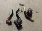 3 tabakspijpen vintage antiek met dekseltje antieke boppard, Verzamelen, Ophalen of Verzenden, Gebruikt