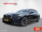BMW 5 serie 530e Touring M-Sport / Leer /Pano /Head-up /TH, Auto's, 1998 cc, 1800 kg, 4 cilinders, Zwart