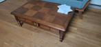 Table basse style anglais marqueterie