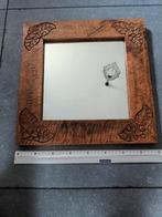 Mirroir en bois artisanale, Enlèvement ou Envoi, Comme neuf
