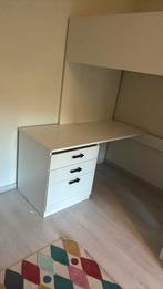 Ikea stabelbed met bureau voor EEN persoon, Ophalen, Gebruikt, 90 cm, Eenpersoons