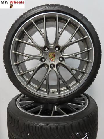 Porsche 20 inch velgen 911 991.2 RS Spyder 4 S winterbanden beschikbaar voor biedingen