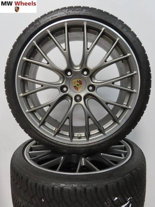 Porsche 20 inch velgen 911 991.2 RS Spyder 4 S winterbanden, Auto-onderdelen, Banden en Velgen, Banden en Velgen, Winterbanden