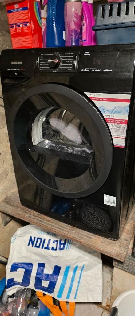 Zo goed als nieuwe Inventum Wave care warmtepompdroger A++++, Elektronische apparatuur, Droogkasten, Zo goed als nieuw, Ophalen