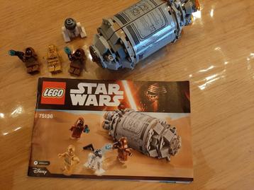 Lego Star Wars Episode 4 Set 75136 Droid Escape Pod beschikbaar voor biedingen