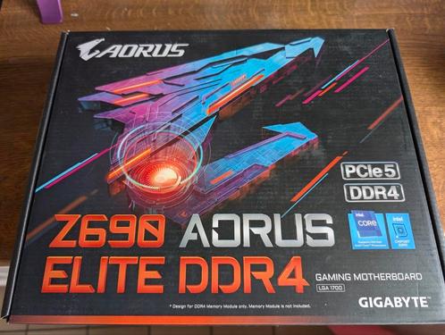 Carte mère ATX Gigabyte Z690 Aorus Elite + 48 Go RAM, Computers en Software, Moederborden, Zo goed als nieuw, Intel, DDR4, Ophalen of Verzenden