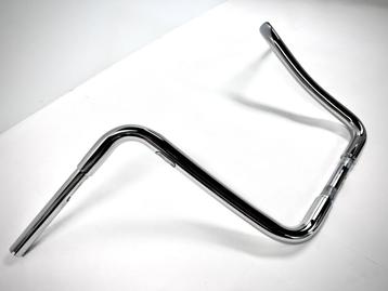 stuur Carlini Gangster Ape 1.5 inch dik  14 inch hoog Chroom beschikbaar voor biedingen