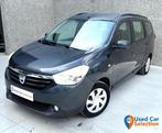 Dacia Lodgy 1.5DCI Elegance/ Airco/ 5zit/ 12m garantie, Auto's, Dacia, Voorwielaandrijving, Zwart, 5 deurs, Dealer onderhouden
