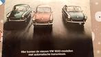 Verkoopsbrochure VW 8/1967, Ophalen of Verzenden, Zo goed als nieuw, Volkswagen, Volkswagen