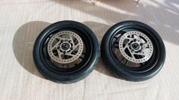 roues arrière complet trottinette avec disque  8,5 pouce, Enlèvement, Comme neuf