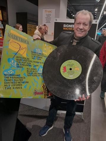 Marktrock '90 - Big Record Reuzeplaat, gesigneerd  beschikbaar voor biedingen