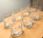 6 achthoekige Durobor-glazen, Verzamelen, Glas en Drinkglazen, Zo goed als nieuw