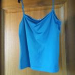 Topje, Maat 38/40 (M), Blauw, Ophalen of Verzenden, Zonder mouw