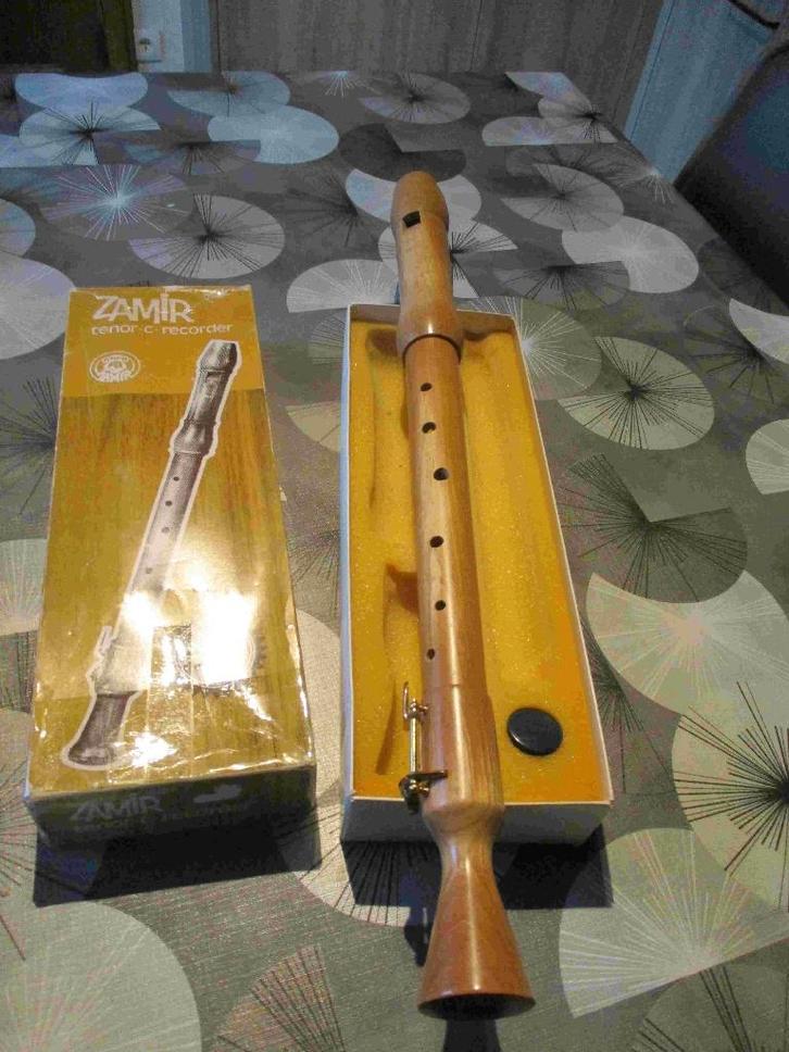 Blokfluit Tenor, Musique & Instruments, Instruments à vent | Flûtes à bec, Comme neuf, Ténor, Avec valise, étui ou housse, Enlèvement ou Envoi