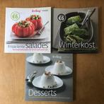 3kookboeken Feeling-salades, desserten en winterkost, Ophalen of Verzenden
