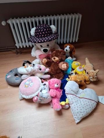 Per zak knuffels 10 euro beschikbaar voor biedingen