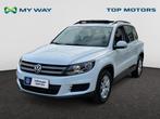 Volkswagen Tiguan PANO DAK*CRUISE CONTROL*BLUETOOTH*TOPWAY.B, Open dak, Wit, Handgeschakeld, SUV of Terreinwagen