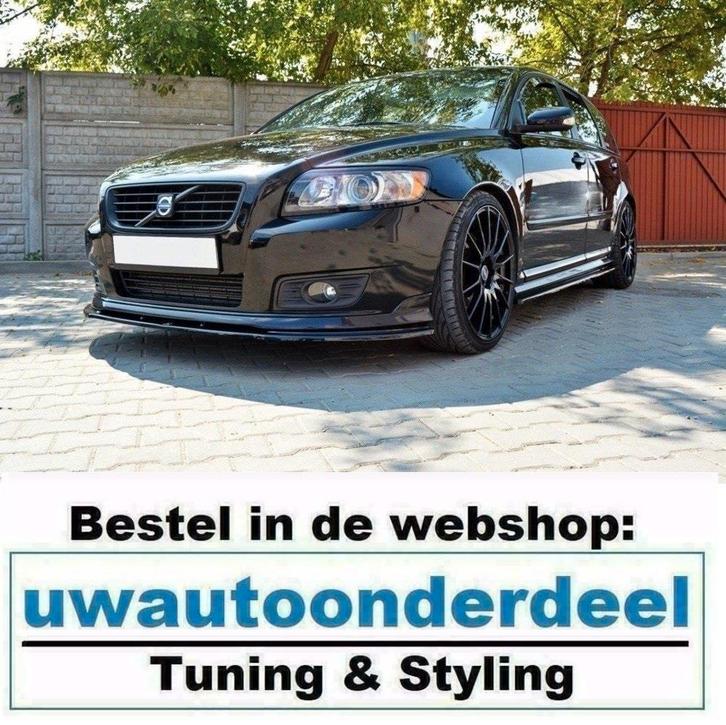 Maxton Design Spoiler Lip Splitter Voor Volvo V50 R Design, Autos : Divers, Tuning & Styling, Envoi