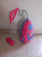 Roze speelgoedstofzuiger met bolletjes, heel goede staat, Enlèvement ou Envoi, Comme neuf, Découverte, Sonore