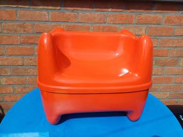 meurop kinder zetel zorro design jaren 70 oranje blauw zwart beschikbaar voor biedingen