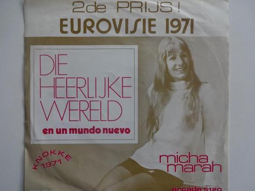 Micha Marah - Die Heerlijke Wereld / Die Ring (1971), Cd's en Dvd's, Vinyl Singles, Single, Nederlandstalig, Ophalen of Verzenden
