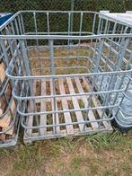 IBC kooien voor brandhout, hooi/stro voor paarden, ..., Tuin en Terras, Brandhout, Ophalen