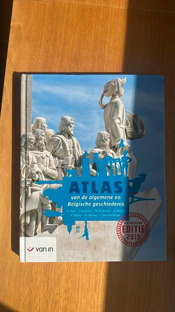 Atlas van de algemene en Belgische geschiedenis beschikbaar voor biedingen