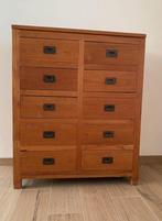 Ladenkast teak, Huis en Inrichting, Kasten | Ladekasten, Ophalen, Gebruikt, 5 laden of meer, 100 tot 150 cm