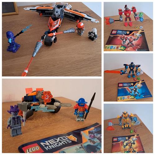 Lego nexo knights 5 complete sets, Enfants & Bébés, Jouets | Duplo & Lego, Comme neuf, Lego, Ensemble complet, Enlèvement ou Envoi