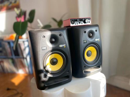 Studio opname setup - Speakers + Interface, Audio, Tv en Foto, Professionele apparaten, Zo goed als nieuw, Audio, Ophalen