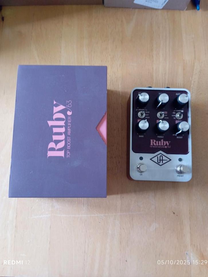 UAFX Ruby 63 amplifier, Muziek en Instrumenten, Effecten, Zo goed als nieuw, Overige typen, Ophalen of Verzenden