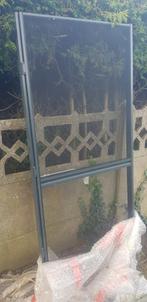 Aluminium Vliegendeur met pomp MOET WEG, Doe-het-zelf en Bouw, Ophalen