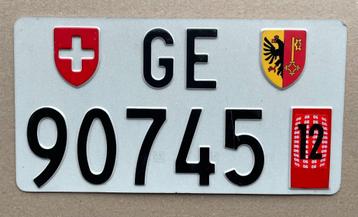 nummerplaat nummerplaten ZWITSERLAND plaque immatriculation beschikbaar voor biedingen