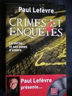 Livre + DVD Crimes et enquêtes de Paul Lefèvre, Enlèvement ou Envoi